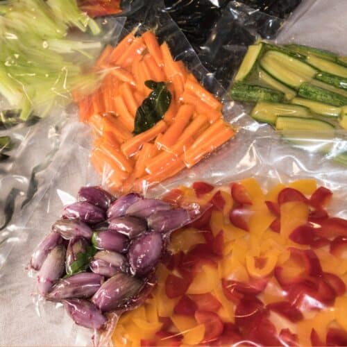 sacs alimentaires sous vide
