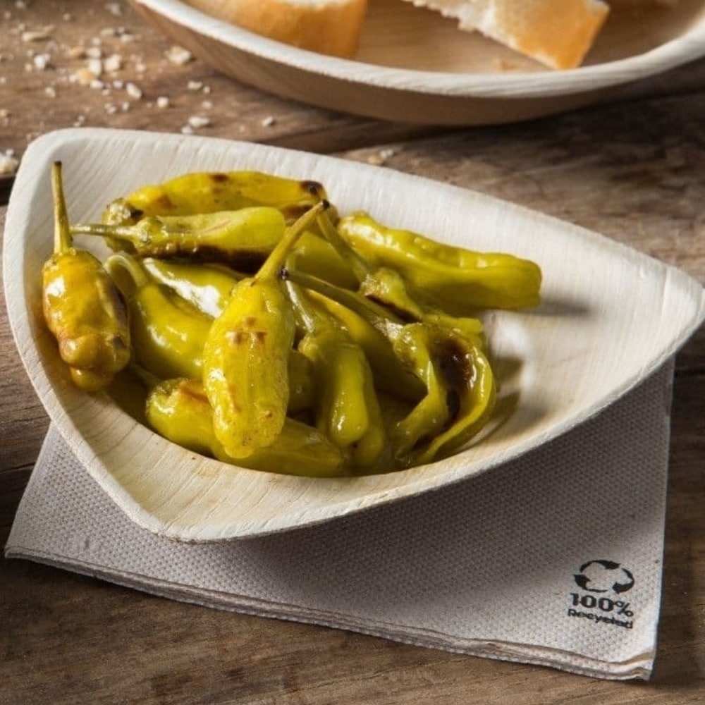 piatti triangolari plastic free