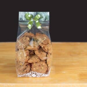 sacchetti trasparenti per biscotti