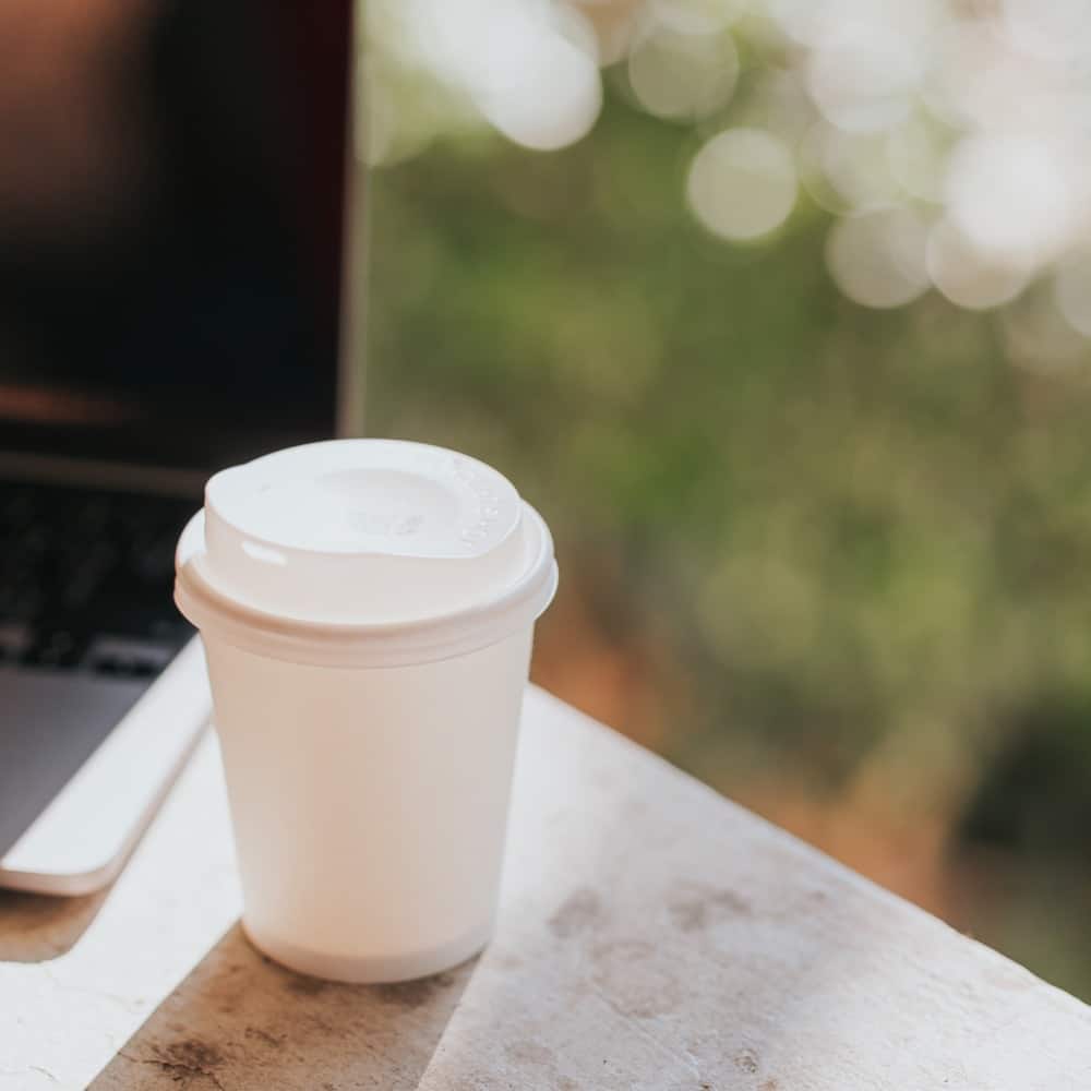 tazzine caffè biodegradabili in cartoncino compostabili