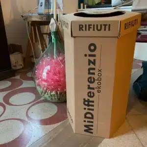 Bidoni Spazzatura Raccolta Differenziata eco-sostenibili