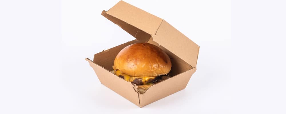 scatole per hamburger 
