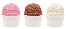 Monouso per gelateria