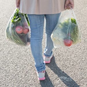 Shopper grandi compostabili in marterbi