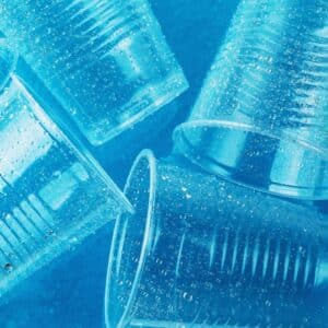 Bicchieri trasparenti per acqua o vino biodegradabili da 150 ml