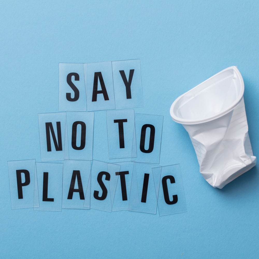 Bicchiere monouso compostabile - no alla plastica