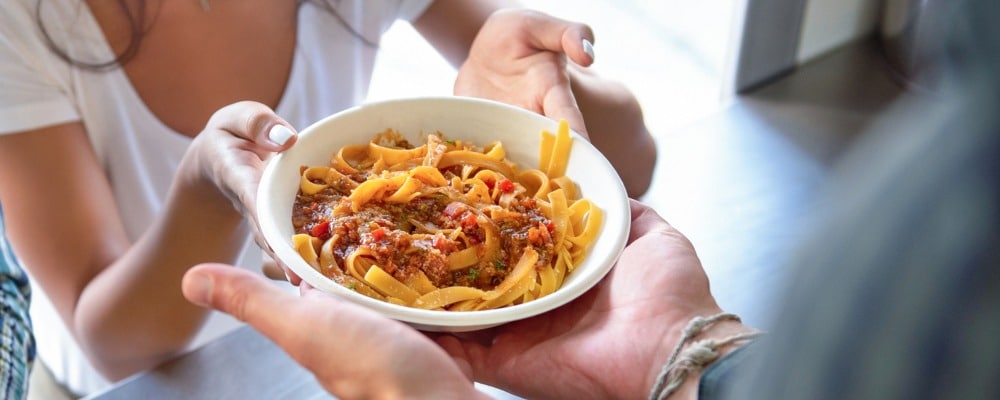 Piatti compostabili usa e getta