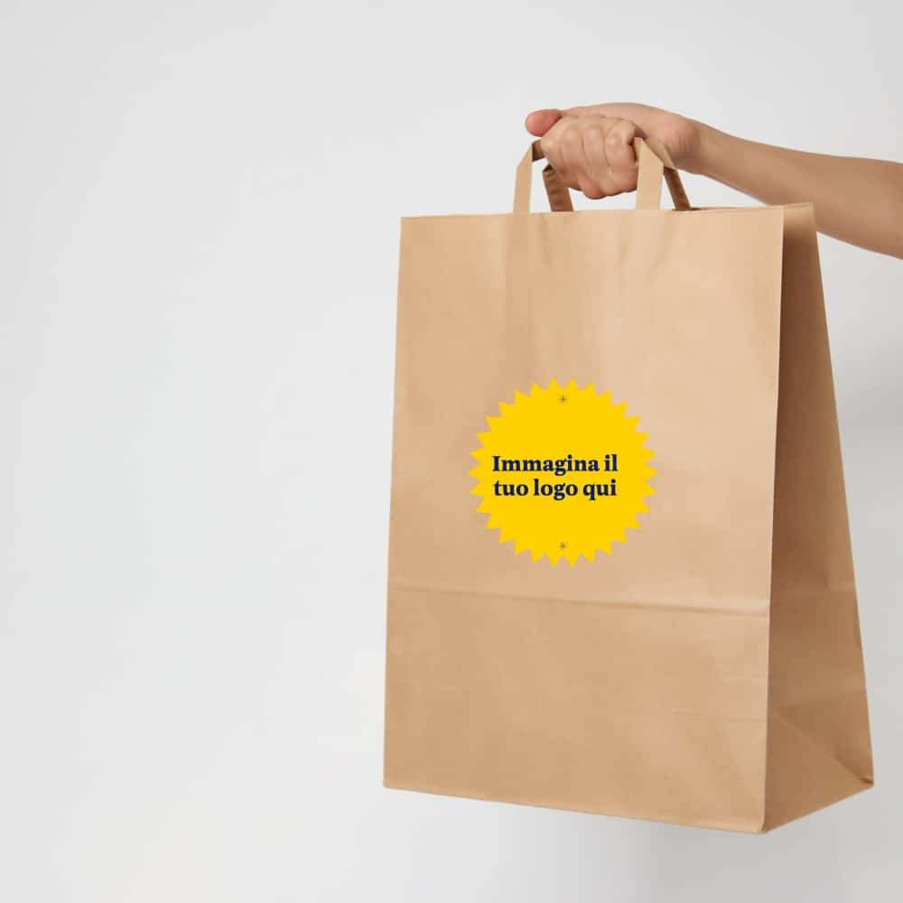 Shopper carta riciclata personalizzate outlet