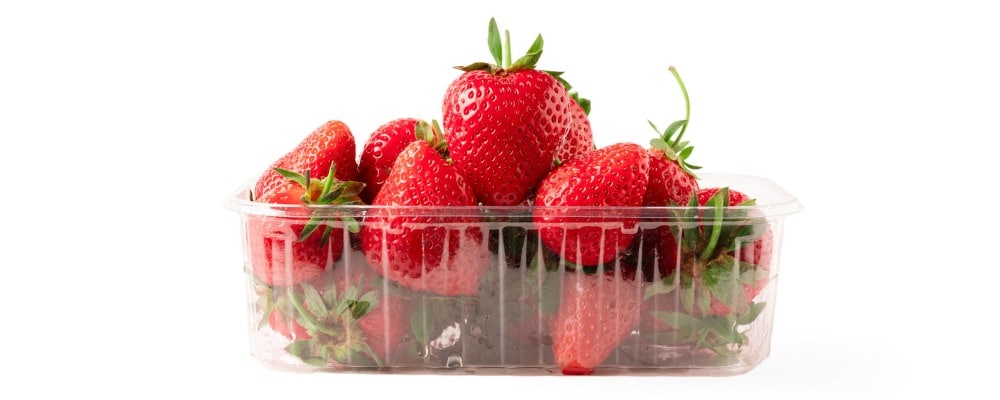 Vaschette con coperchio separato per alimenti