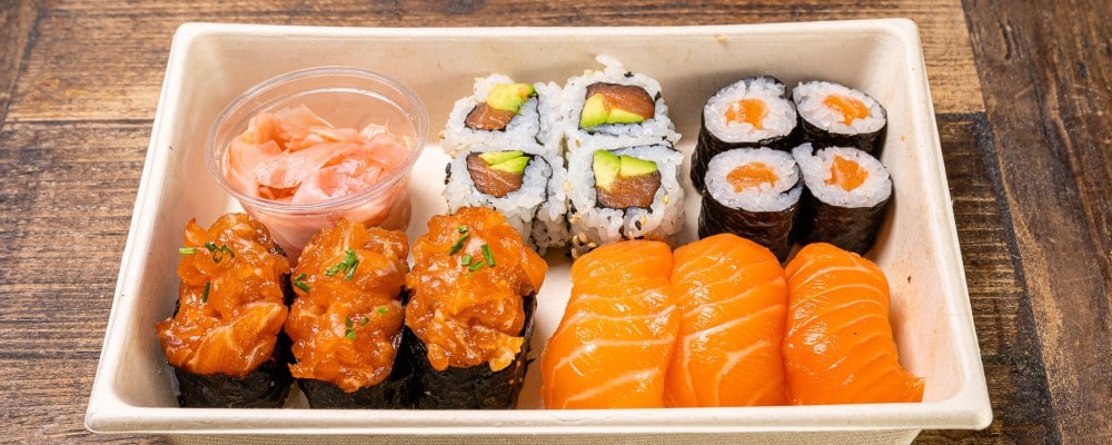 vaschette sushi usa e getta
