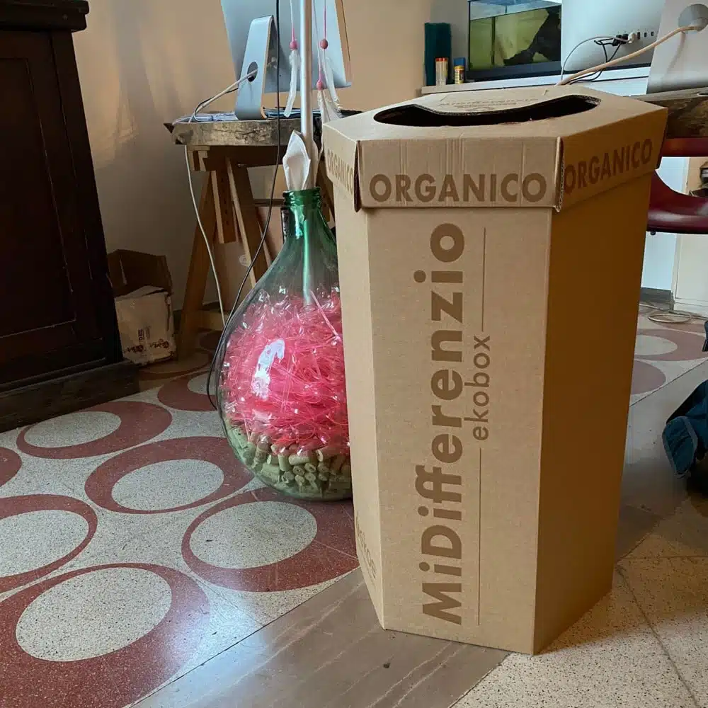 bidoni raccolta differenziata organico eco-friendly