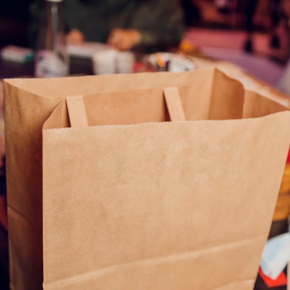 buste shopper personalizzate usa e getta