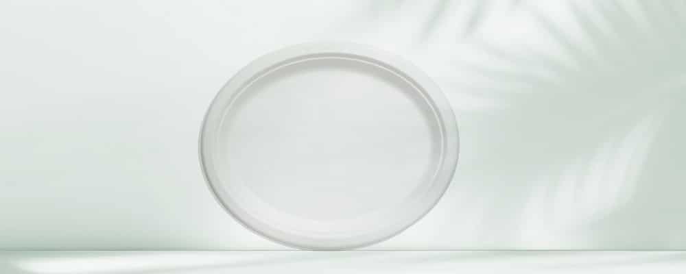 piatti ovali compostabili