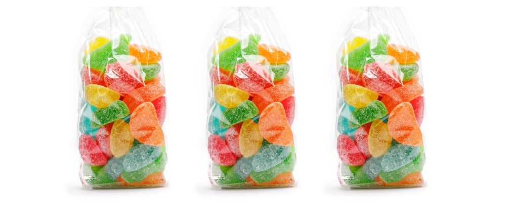 sacchetti trasparenti