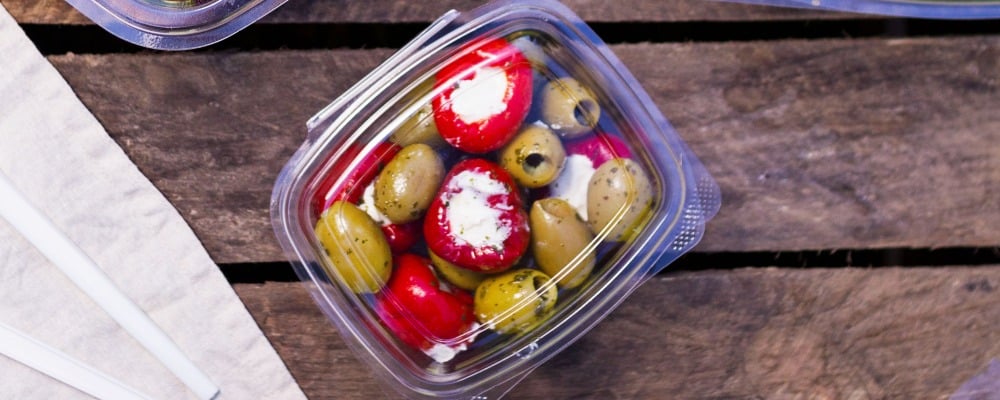 vaschette plastica per alimenti