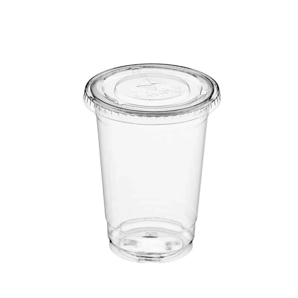 bicchieri con coperchio piatto