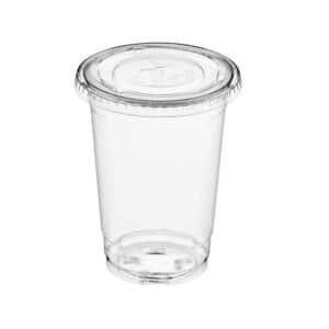 Bicchieri con coperchio da asporto con taglio a X compostabile 500 ml