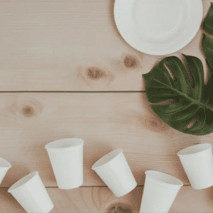 Bicchieri compostabili personalizzati per caffè ecologici
