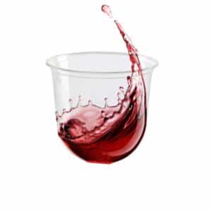 Bicchieri vino monouso compostabili a coppa