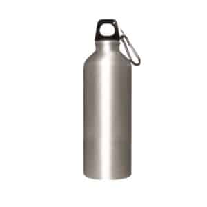 Borraccia personalizzata alluminio colore grigio