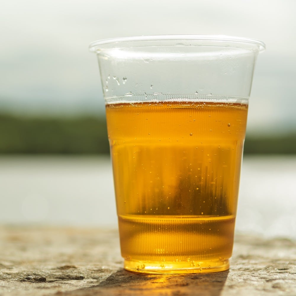 bicchieri birra biodegradabili trasparenti