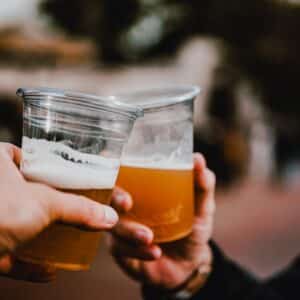 bicchieri da birra compostabili