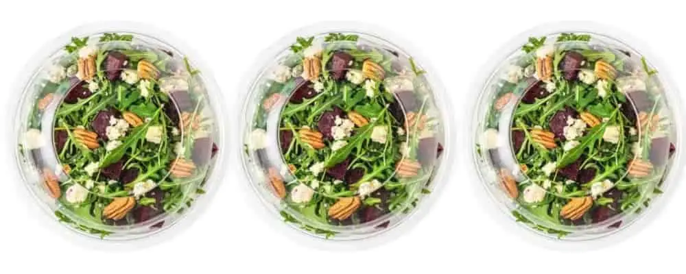 contenoitori take away in plastica biodegradabile