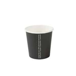 tazzine caffè personalizzate nere usa e getta