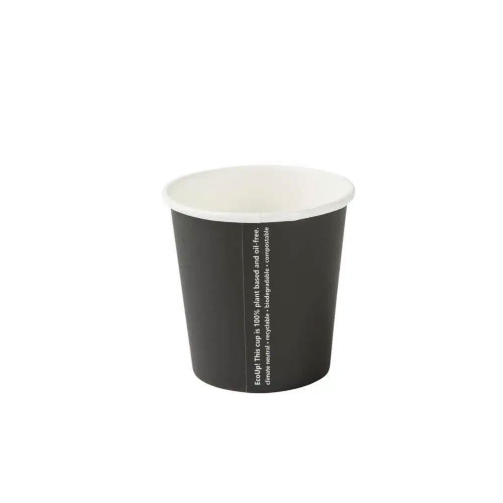 tazzine caffè personalizzate nere usa e getta