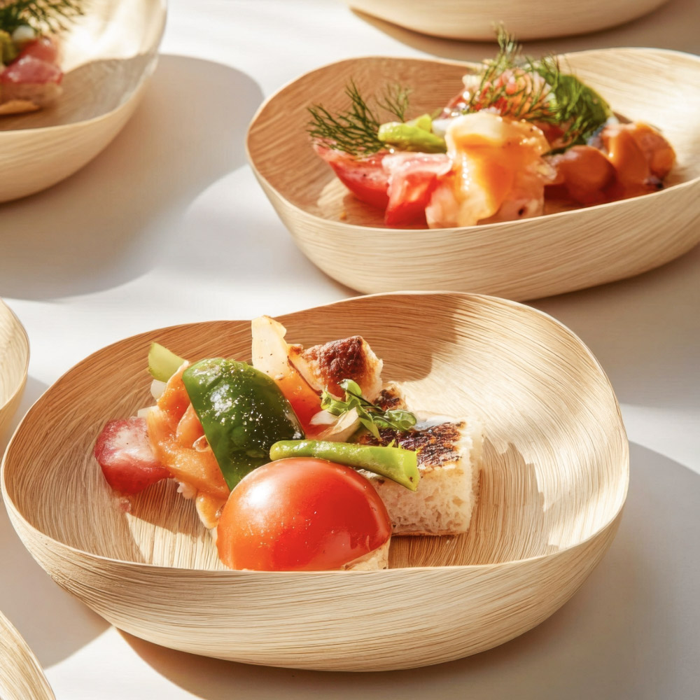 Finger food monouso Ideale per catering ed eventi eco-friendly