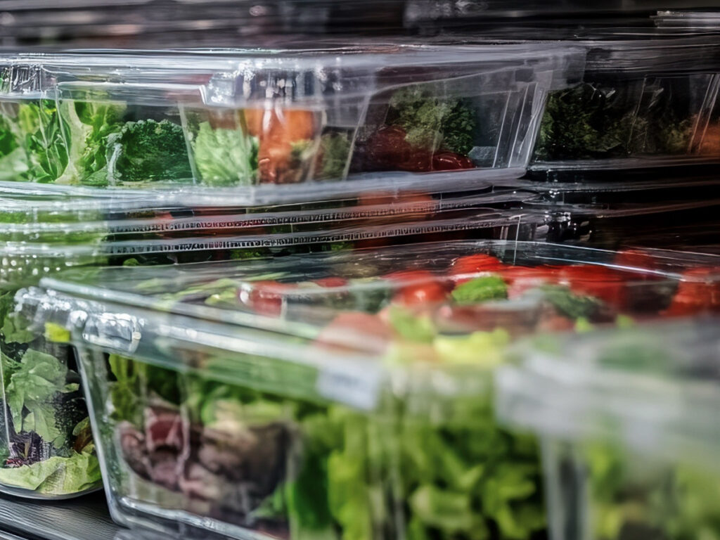 monouso compostabile ideale per aziende agricole che scelgono il packaging sostenibile.
