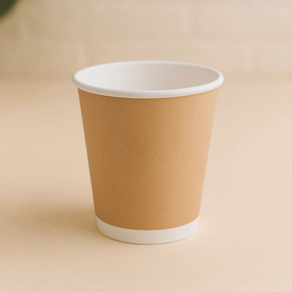 Bicchieri di carta ecologici avana 300 ml compostabili