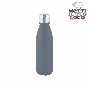 Borraccia 500 ml personalizzata in alluminio nero