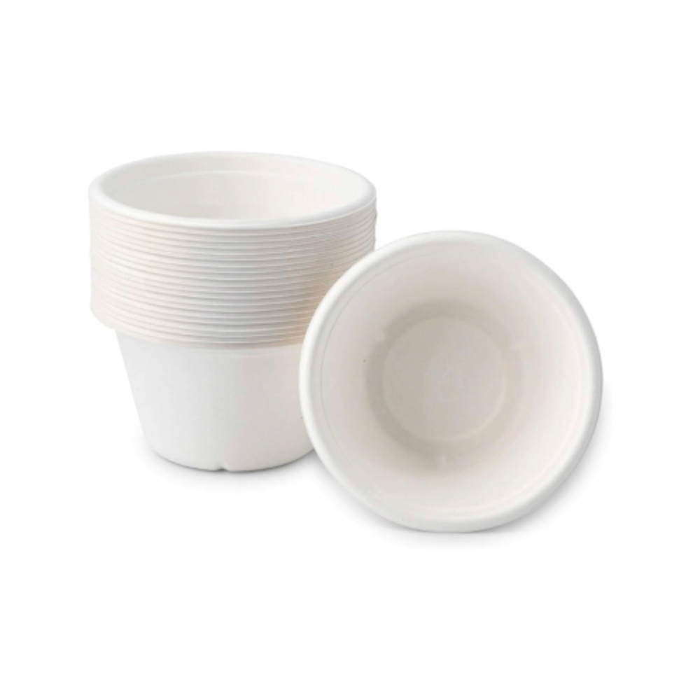 100 Barattoli Con Coperchio 25 Ml - Contenitori Alimentari In Plastica Pp Trasparenti E A Prova Di L 410470