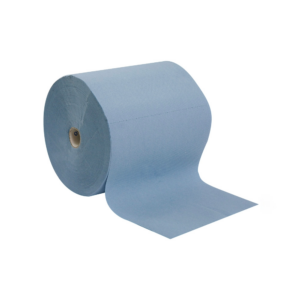 Rotoli carta blu goffrata 400 strappi uso alimentare 2 rotoli