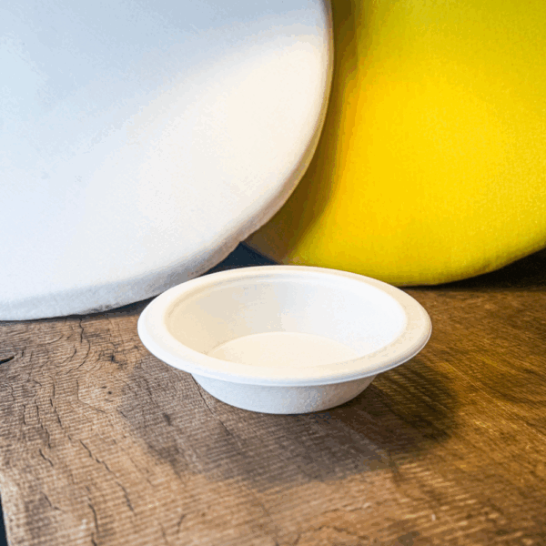 Bols écologiques certifiés UNI EN 13432, sans plastique et biodégradables.