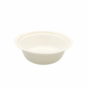 Bols en pulpe de cellulose et PLA 250 ml, lot de 125, compostables.