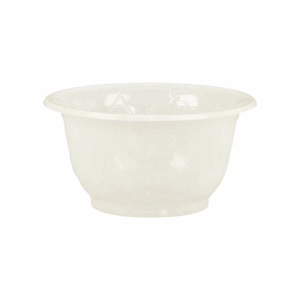 Coupes à glace blanches 450ml en PLA - Lot de 100 pièces