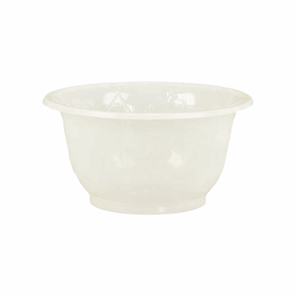 Coupes à glace blanches 450ml en PLA - Lot de 100 pièces