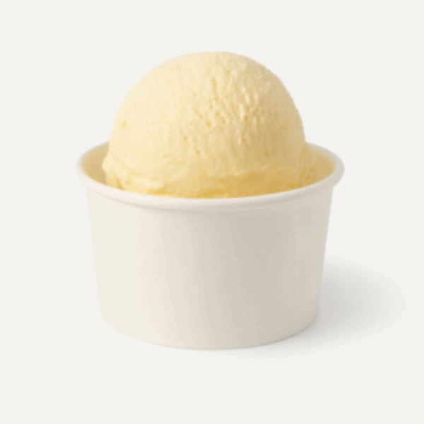Coupes glace carton PLA 245ml personnalisées et écologiques