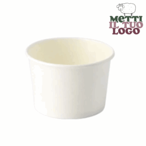 Coupes à glace personnalisées en carton et Pla 245 ml