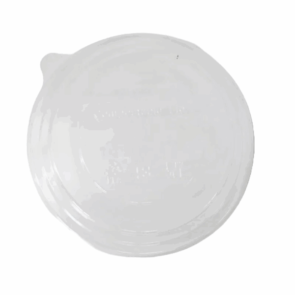 Couvercle compostable pour saladiers de 400 à 800 ml, lot de 100.