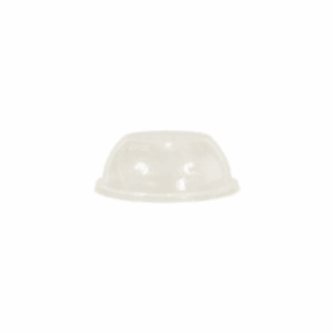 Couvercles PLA biodégradables pour coupes à glace 100cc - pack de 600