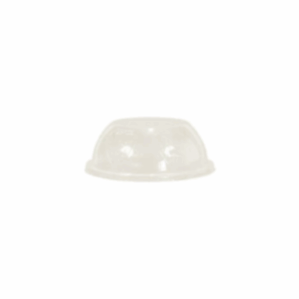 Couvercles PLA biodégradables pour coupes à glace 100cc - pack de 600