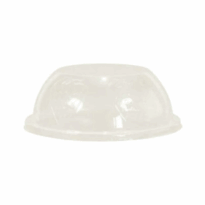Couvercles biodégradables PLA pour gobelets 550cc - Pack économique 400 unités.
