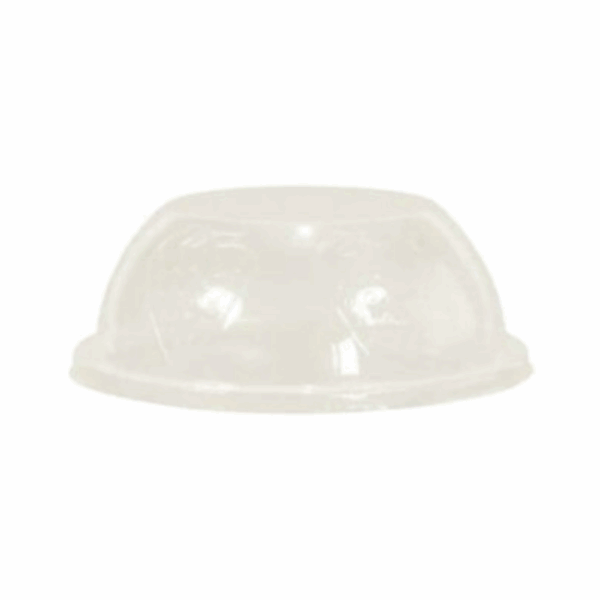 Couvercles biodégradables PLA pour gobelets 550cc - Pack économique 400 unités.