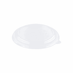Couvercles compostables en bioplastique pour saladiers 400, 750 et 800 ml, lot de 100.