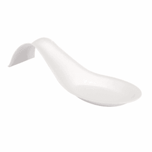 Cuillère design biodégradable et compostable pour finger food, 50 pcs, sans plastique.
