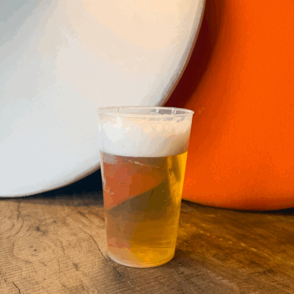Gobelets à bière en plastique réutilisables personnalisés 300 ml – Image 2