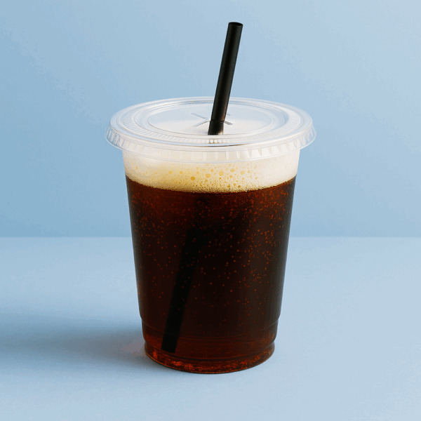 Gobelets à emporter compostables X-cut avec couvercle 640 ml 100 pcs. – Image 3